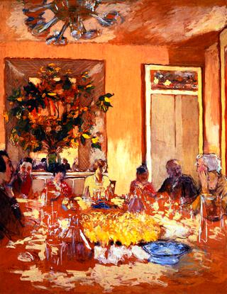 Luncheon at Les Clayes