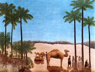 Dromedaries in the Desert