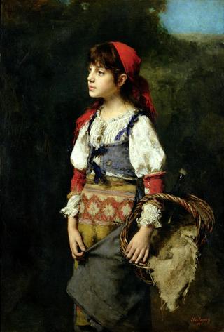A Pretty Peasant Girl