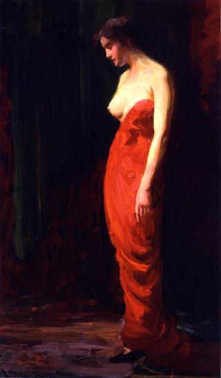 Lady in Red Dress