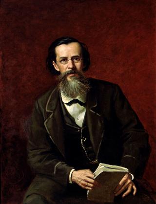 Portrait of Apollon Maikov