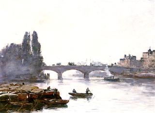 The Pont Corneille, Rouen, the Effect of Fog
