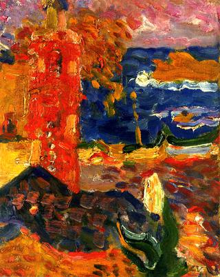 The Banyuls LIghthouse