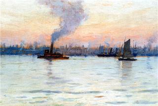 Evening on the Hudson