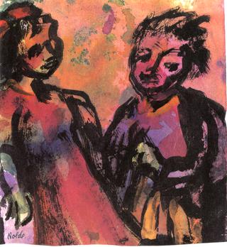 Couple (Reddish-brown)