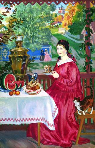 The Merchant's Wife on the Balcony