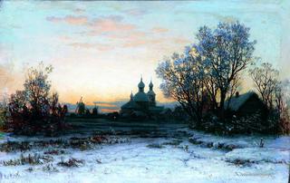 Winter Landscape with Church