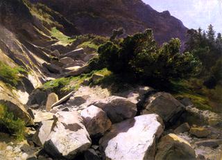 Riverbed at Rosenlaui