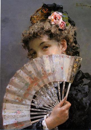 Lady with a Fan