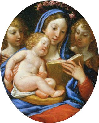 The Madonna and Child with Angels