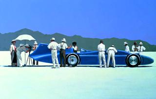 Bluebird at Bonneville