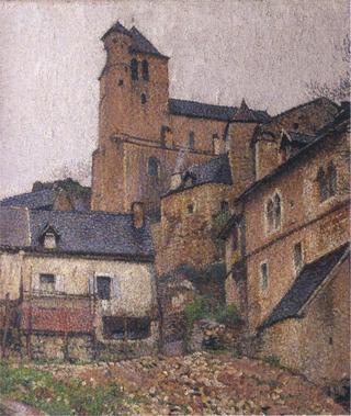 Saint-Cirq Lapopie la Place du Carol