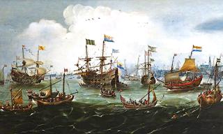 The Return to Amsterdam of the Second Expedition to the East Indies on 19 July 1599