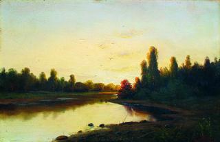 Sunset on the River