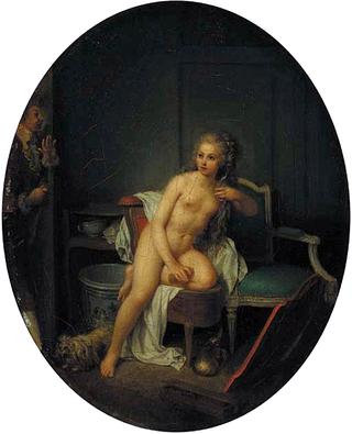 A Lady at her Toilet