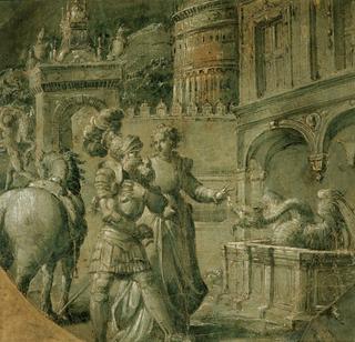 A Scene from 'Orlando innamorato'