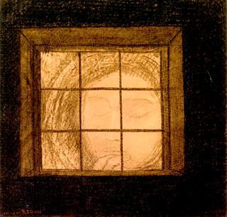 Face behind a Window