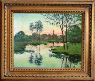 Sunset on the River