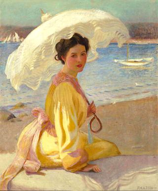 Girl with the Sea Beyond