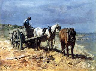 A Team and Pull-cart