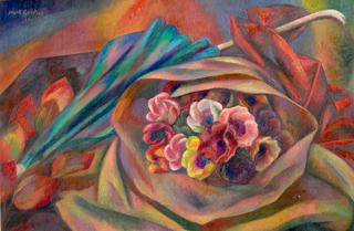 Bouquet and Sunshade