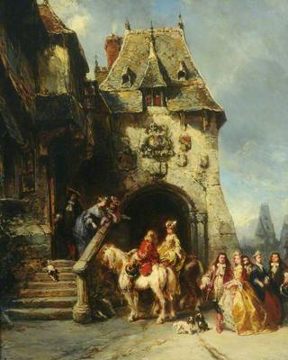 Une visite au chȃteau