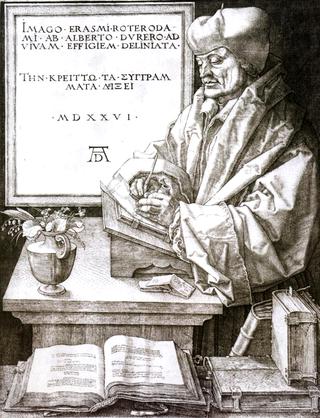 Portrait of Erasmus of Rotterdam