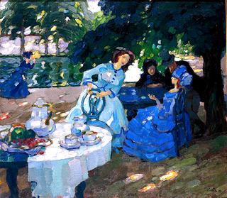 Breakfast in the Garden
