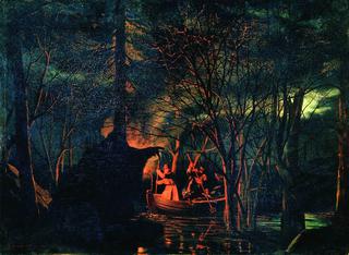 Fishing at Night