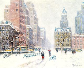 Central Park in Winter