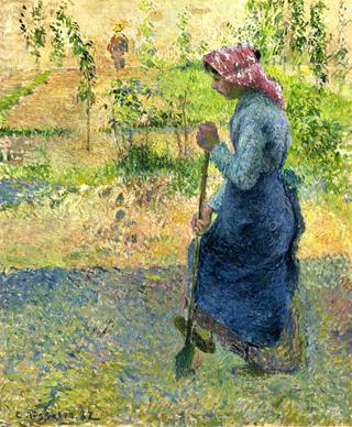 Paysanne Bêchant