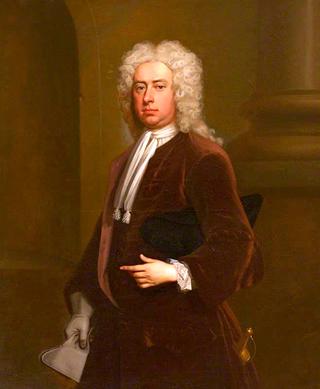 Portrait of a Gentleman in Brown (probably Christopher Lethieullier)