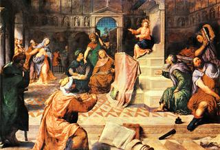 Christ Disputing in the Temple