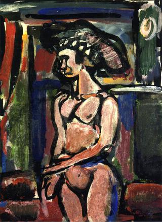 Girl in a Large Hat