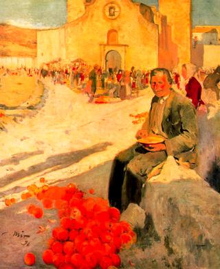 Vendedor de naranjas