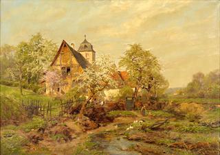 Sunny spring day