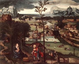 Landscape with the Rest on the Flight into Egypt