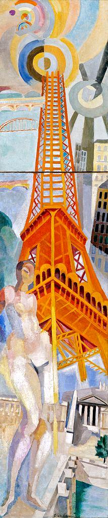 The City of Paris, Women and the Eiffel Tower