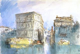 The Palazzo Rimani and the Palazzo Corner-Contarini dei Cavalli on the Grand Canal
