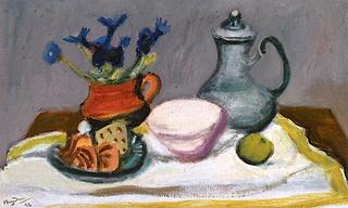 Still Life with Tin Pot