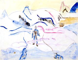 Winter Landscape with Figures