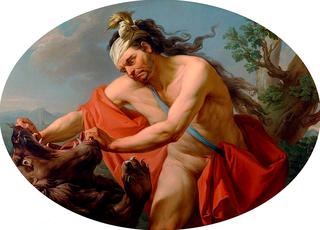 Hercules and the Nemean Lion