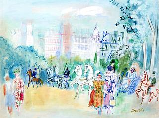 Promenade in the Bois de Boulogne