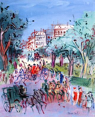 Promenade in the Bois de Boulogne