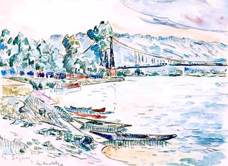 Les Andelys, the Bridge