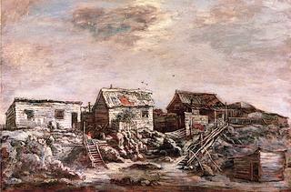Shanties, Seventh Avenue and Fifty-Fifth Street