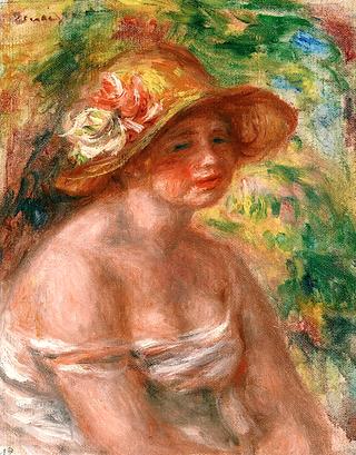 Woman in a Straw Hat