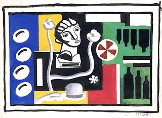 Still Life with Bust