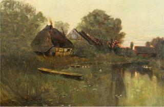 Evening at the lake
