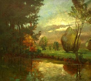 Evening in Spreewald